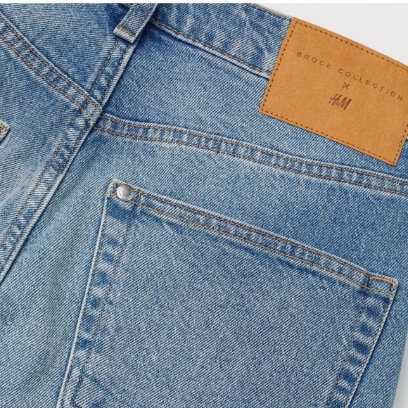 H&M Brock Collection Straight Leg Jeans - Picture 2 of 6